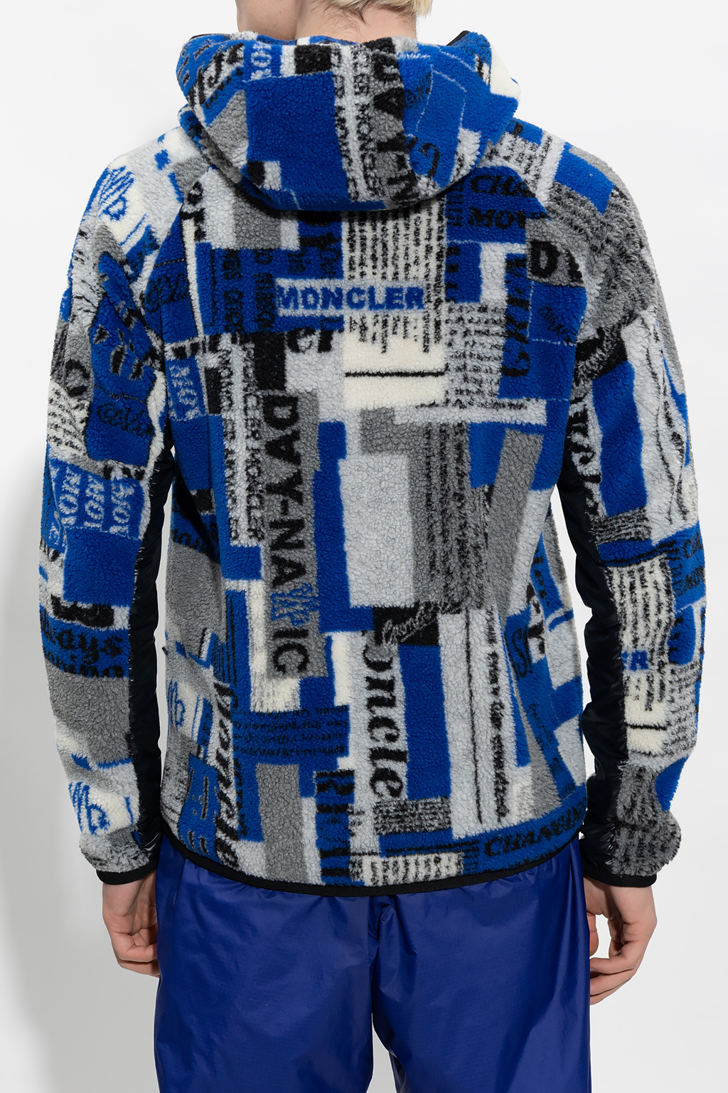 Vision Of Super Kids TEEN teddy bear print hoodie - Blue